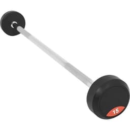 Gorilla Sports Faste vektstenger PRO gummi 15 kg