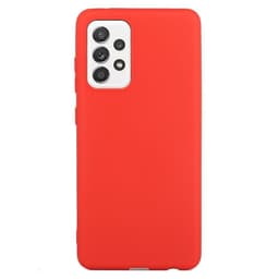 SKALO Samsung A33 5G Ultratynd TPU-skal - Rød