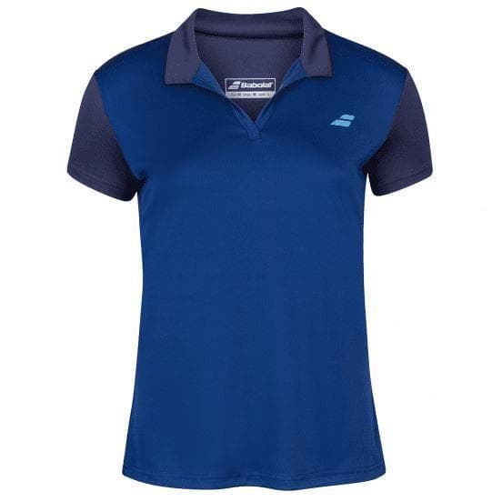 Babolat Play Polo, Padel- och tennis T-shirt dam Mörkblå L