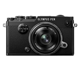 Olympus PEN-F Sort  17mm sort