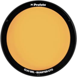 Profoto Clic Gel - Quarter CTO