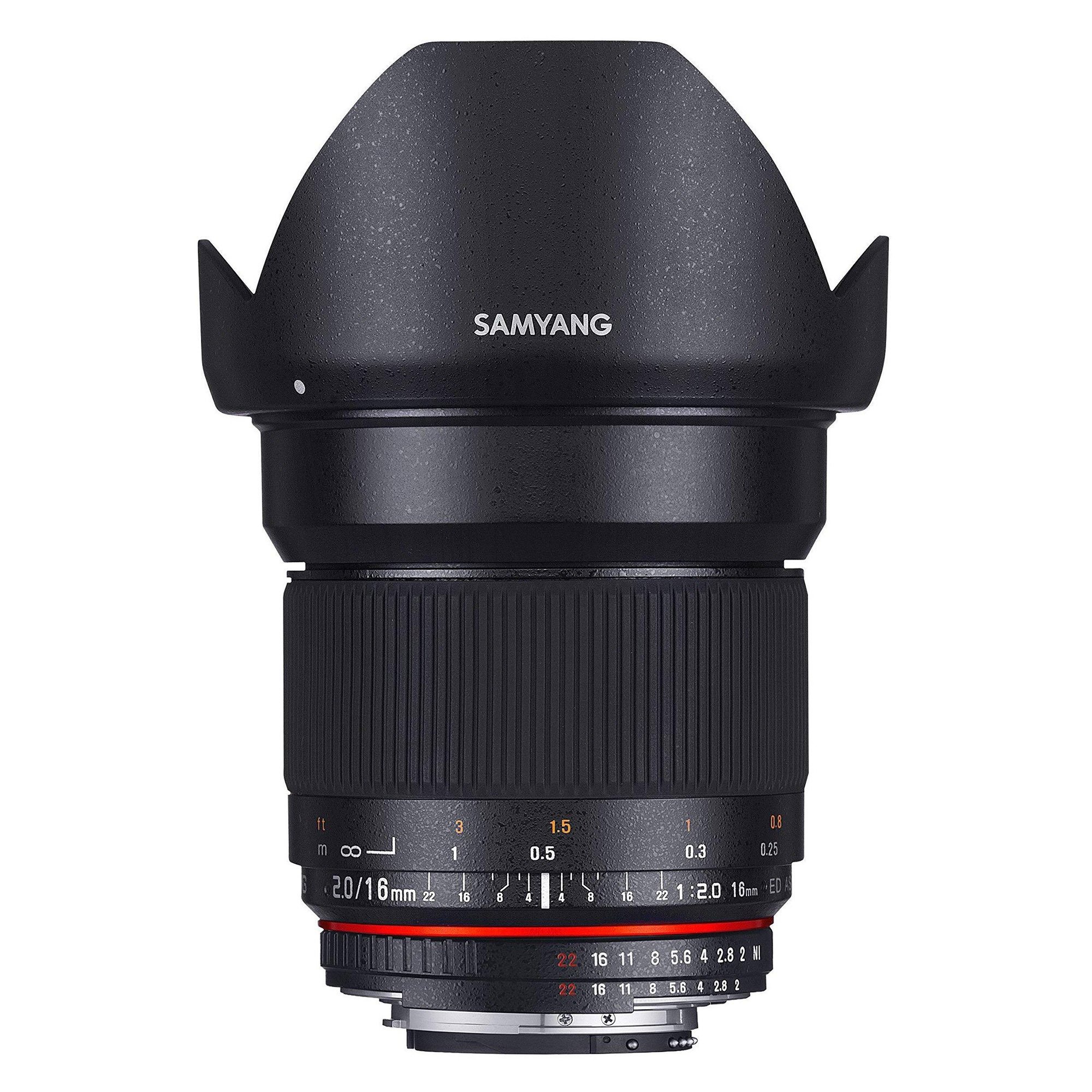 Samyang 16mm f/2.0 Canon M