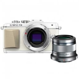 Olympus E-PL7 Pancake/Portrait Kit Hvit
