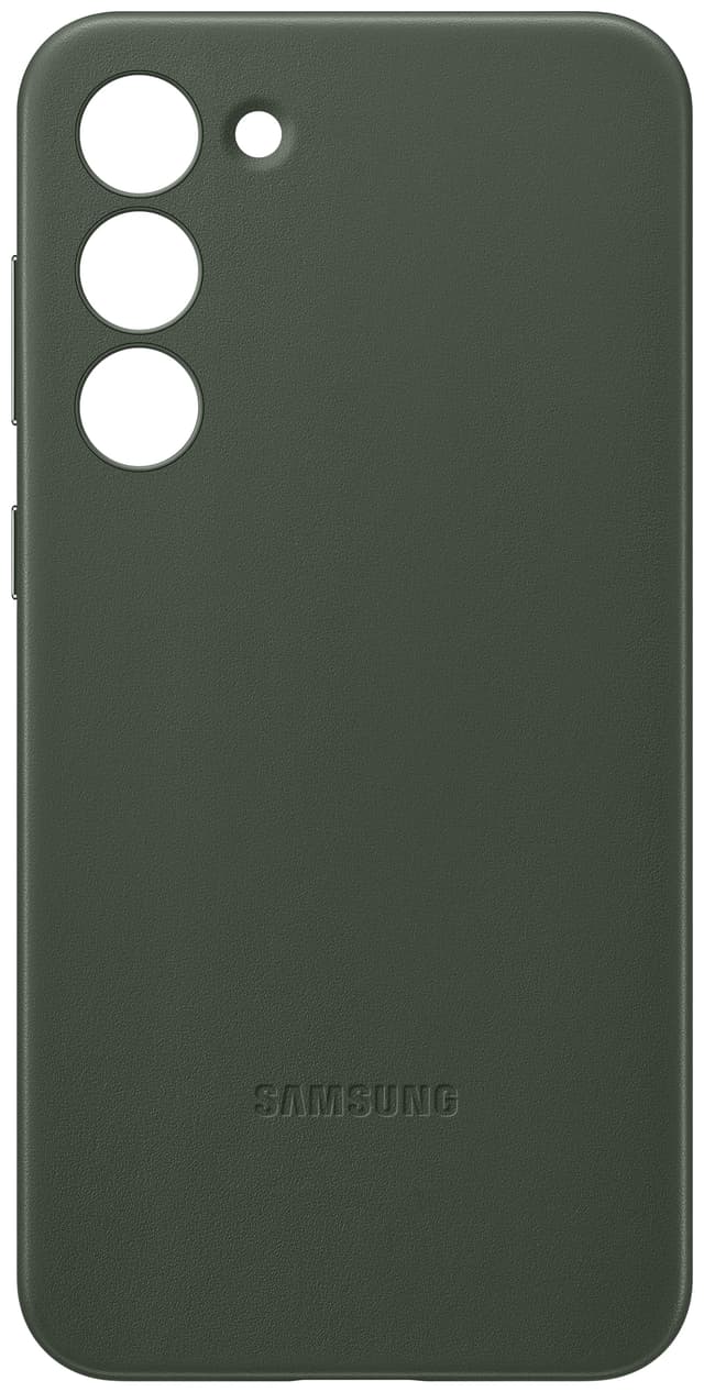 Samsung Galaxy S23 Leather suojakuori (vihreä)
