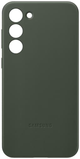 Samsung Galaxy S23+ Leather suojakuori (vihreä)