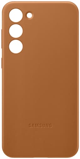 Samsung Galaxy S23+ Leather fodral (kamel)