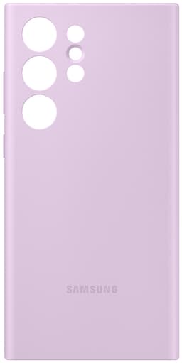 Samsung Galaxy S23 Ultra Silicone cover (lilac)