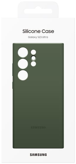 Samsung Galaxy S23 Ultra Silicone deksel (khaki)