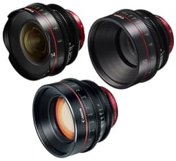 Canon CN-E Primes Bundle 14/85/135