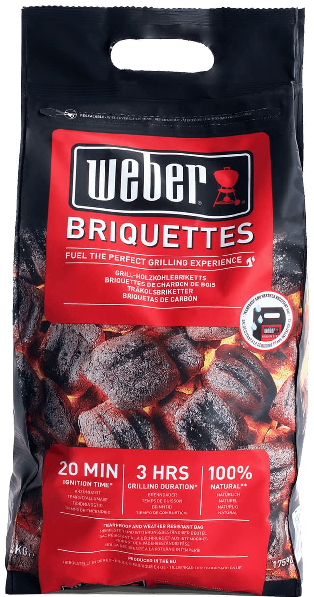 Weber 17590 grillibriketit, 4 kg
