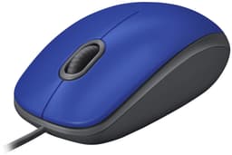 Logitech M110 Silent trådbunden mus (blå)