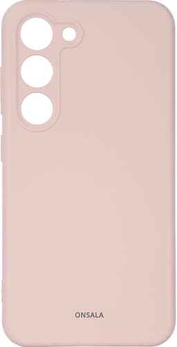 Onsala Samsung Galaxy S23 silikonfodral (rosa)