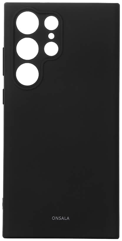 Onsala Samsung Galaxy S23 Ultra Silicone cover (sort)