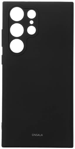 Onsala Samsung Galaxy S23 Ultra Silicone deksel (sort)