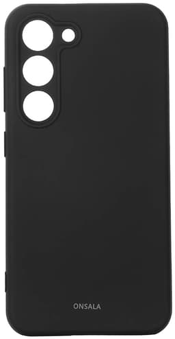Onsala Samsung Galaxy S23 silikonfodral (svart)