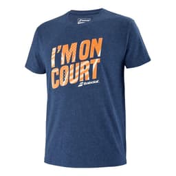 Babolat Exercise Message Tee, Padel- och tennis T-shirt herr XXL