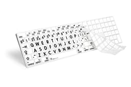 Logickeyboard XLPrint Tastaturoverlegg