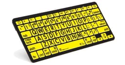 Logickeyboard XLPrint Bluetooth Tastatur