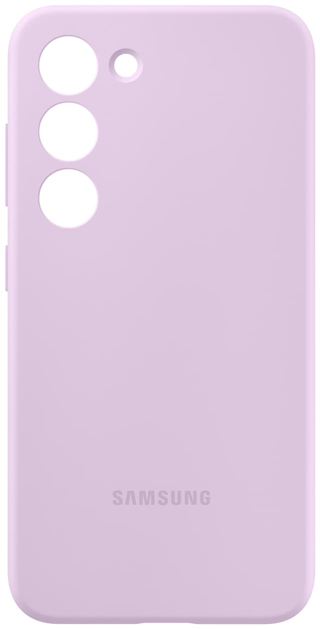 Samsung Galaxy S23+ Silicone fodral (lila)