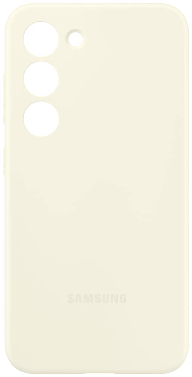 Samsung Galaxy S23 Silicone fodral (beige)