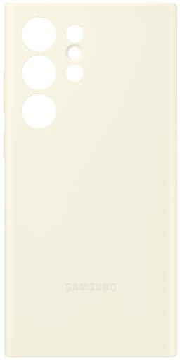 Samsung Galaxy S23 Ultra Silicone deksel (beige)