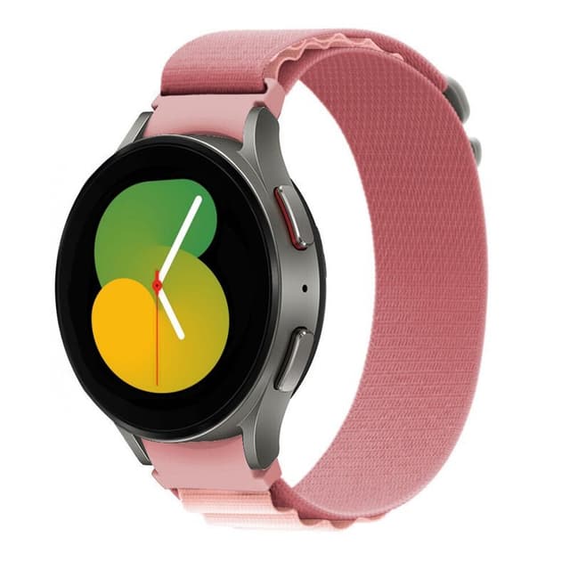 Artic Elastiskt nylon Armband Samsung Galaxy Watch 5 (40mm) - Pink