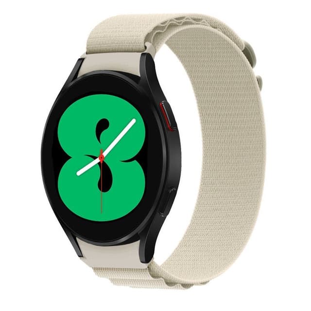 Artic Elastisk nylon armbånd Samsung Galaxy Watch 4 (40mm) - Starligh