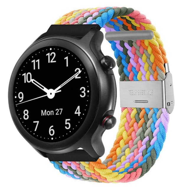 Flettet Elastik Armbånd Doro Watch - light rainbow