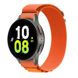 Artic Elastisk nylon armbånd Samsung Galaxy Watch 5 (44mm) - Oransje