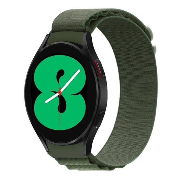 Artic Elastisk nylon armbånd Samsung Galaxy Watch 4 (40mm) - Army