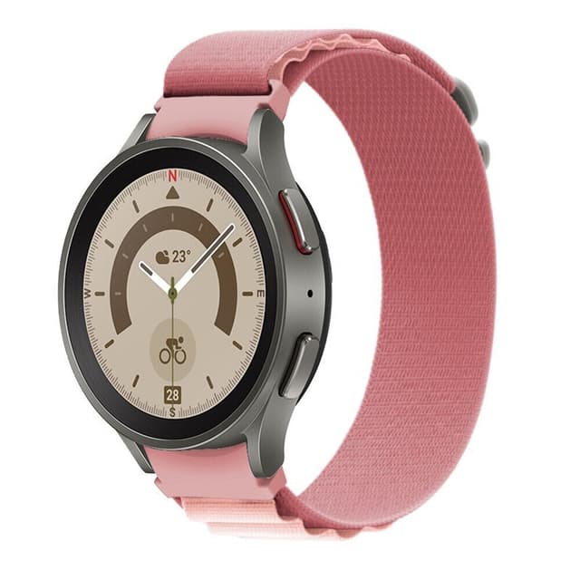 Artic Elastic nylon Armbånd Samsung Galaxy Watch 5 Pro (45mm) - Pink