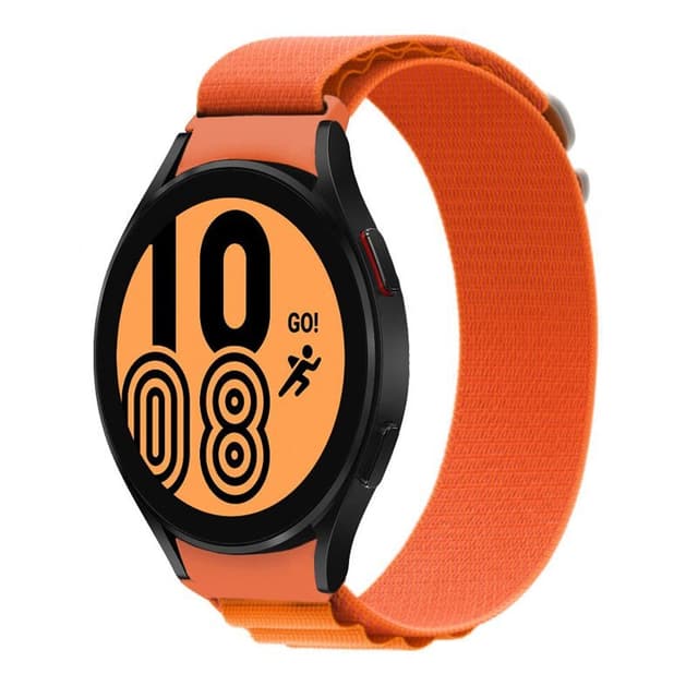 Artic Elastic nylon Armbånd Samsung Galaxy Watch 4 (44mm) - Orange