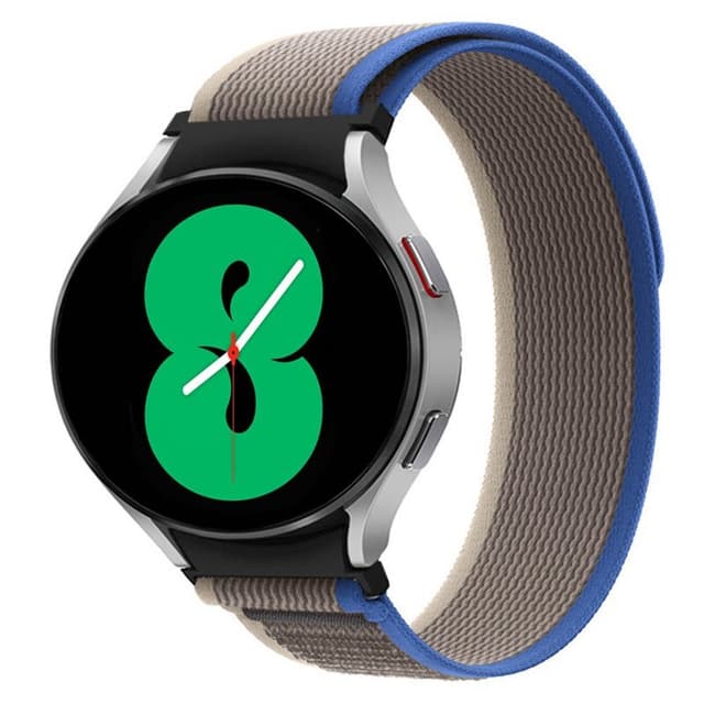 Tactik nailon ranneke Samsung Galaxy Watch 4 (40mm) - Blueroom grey