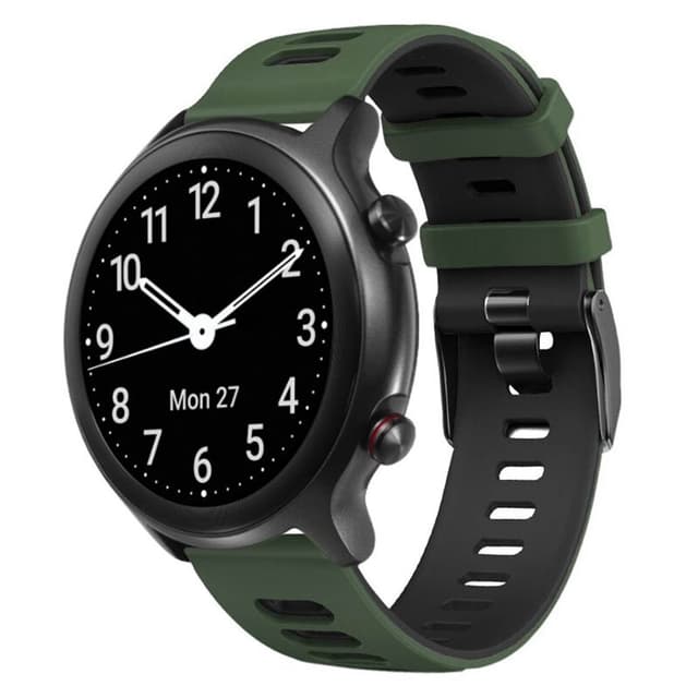 Twin Sport ranneke Doro Watch - Vihreä/musta