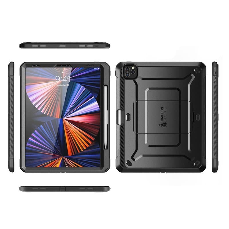 SUPCASE Custodia per iPad Pro 12,9 (2021/2020) 5° / 4° gen, protezione integrale con protezione SUPCASE Custodia per iPad Pro 12,9 (2021/2020) 5° / 4° gen, protezione integrale con protezione