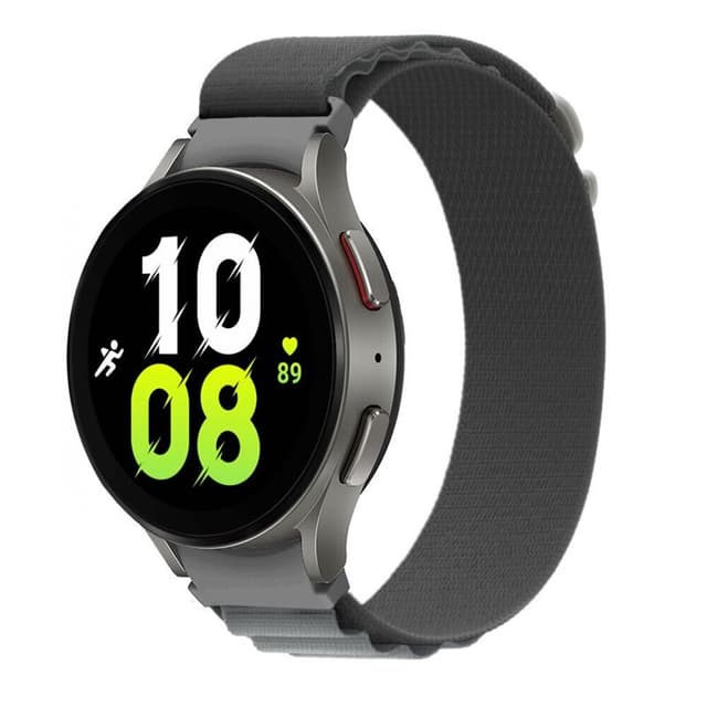 Artic Elastic nylon Armbånd Samsung Galaxy Watch 5 (44mm) - Grå