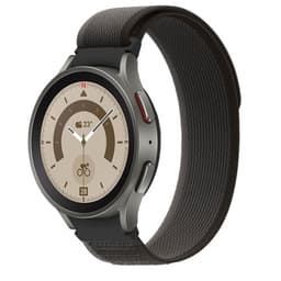 Tactik nylon Armbånd Samsung Galaxy Watch 5 Pro - Blackroom Grey