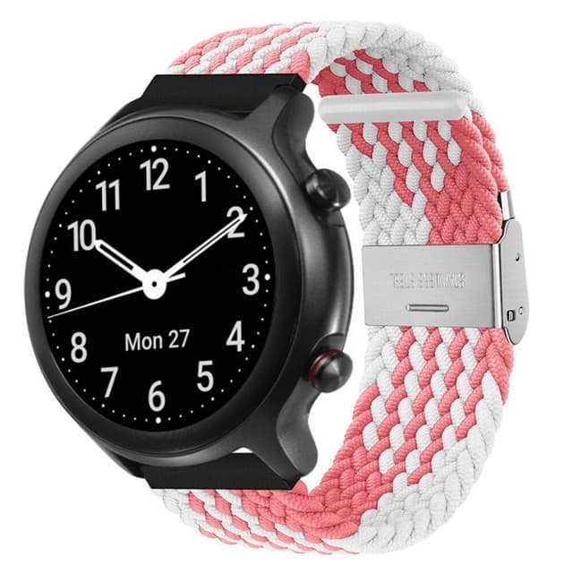 Flettet Elastik Armbånd Doro Watch - pinkwhite