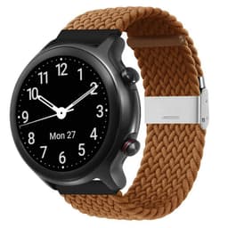 Punottu elastinen ranneke Doro Watch - ruskea
