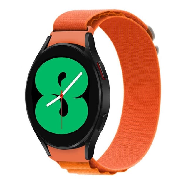 Artic Elastinen nailon ranneke Samsung Galaxy Watch 4 (40mm) - Oranssi