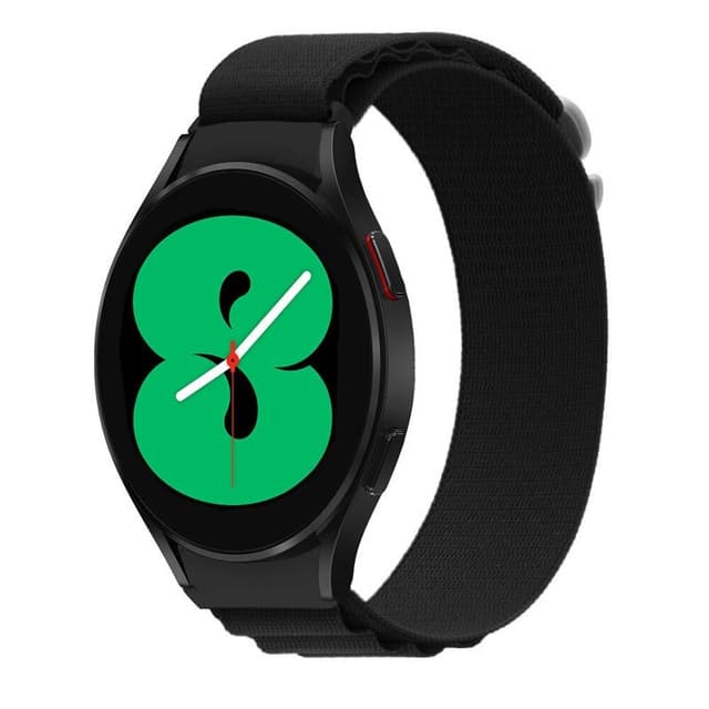 Artic Elastisk nylon armbånd Samsung Galaxy Watch 4 (40mm) - Sort