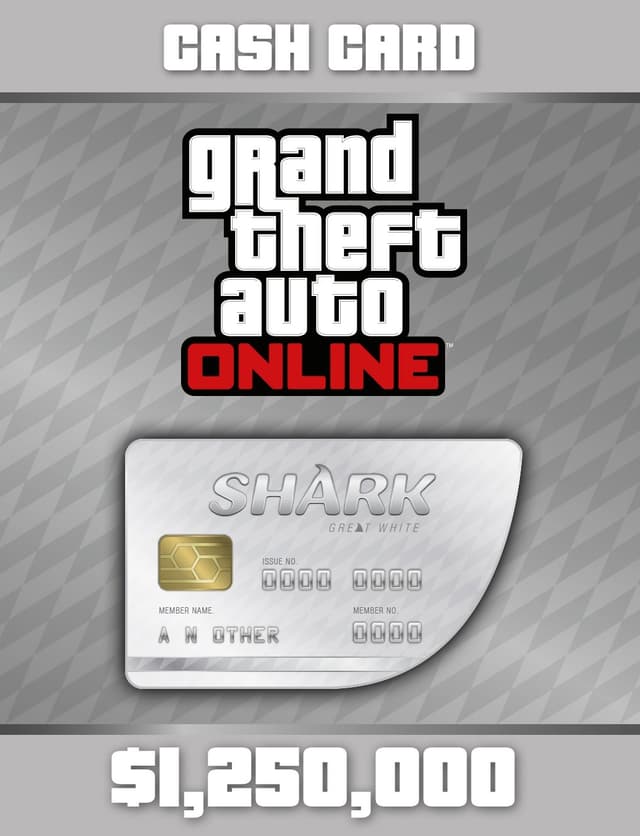GTA Online: Great White Shark Cash Card - download