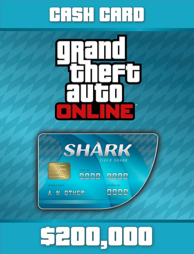 Grand Theft Auto Online: Tiger Shark Cash Card-download