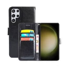 Mobil lommebok 3-kort Samsung Galaxy S23 Ultra - Sort
