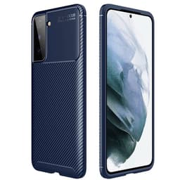Carbon silikone cover Samsung Galaxy S23 Plus - Blå
