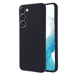 Liquid silikone cover Samsung Galaxy S23 Plus - Sort