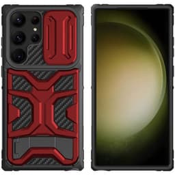 Nillkin Adventure kuori Samsung Galaxy S23 Ultra - Punainen