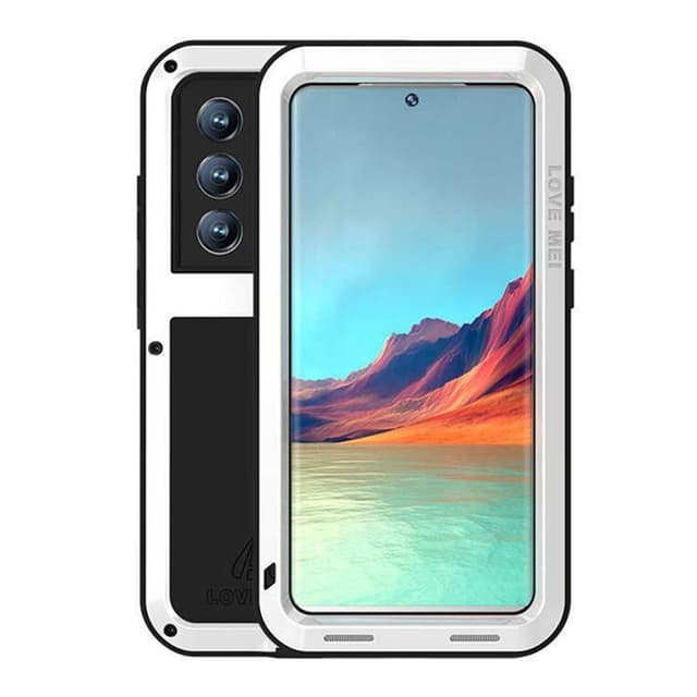LOVE MEI Powerful skal Samsung Galaxy S23 Plus - Vit
