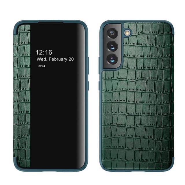 Crocodile FlipCover Samsung Galaxy S23 - Grønn