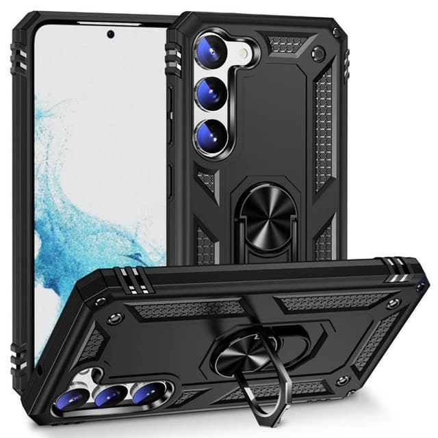 Sergeant Ring Cover Samsung Galaxy S23 Plus - Sort